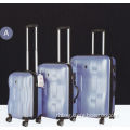 luxus durable abs pc film trolley luggage case